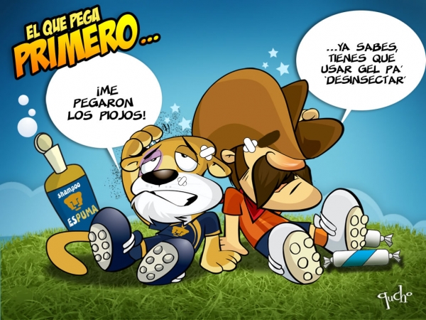 El que pega primero...
