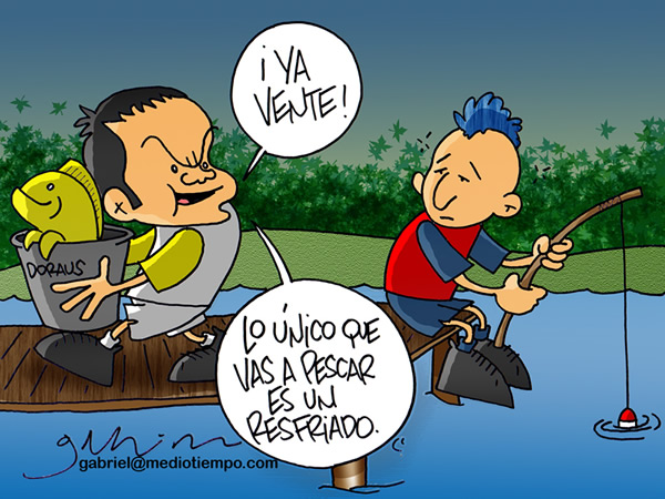¡El que pescó, pescó!