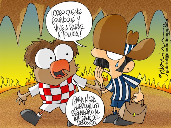 El regio ha llegao al infierno... del descenso El regio ha llegao al...