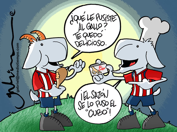 El sazón del 'Cubo'