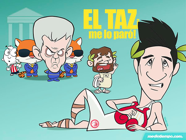 El TAZ me lo paró
