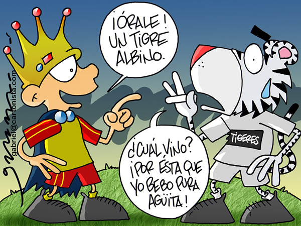 El Tigre Albino