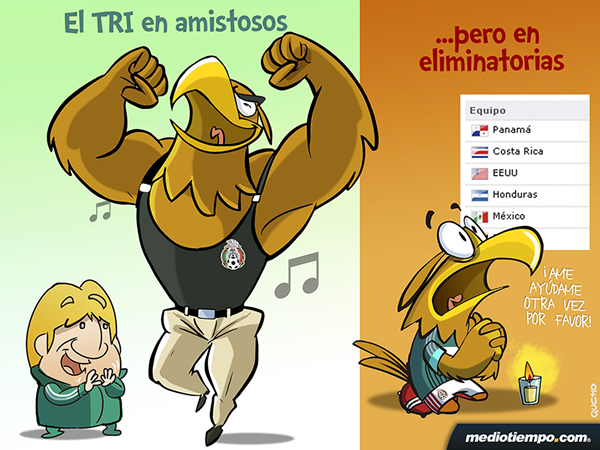 El TRI en amistosos