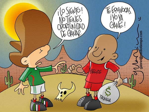 El Tri le dice a Belice que no tiene oportunidad de ganar, pero Belice le...