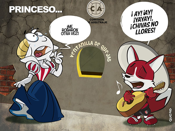 El Zorro le canta a Chivas