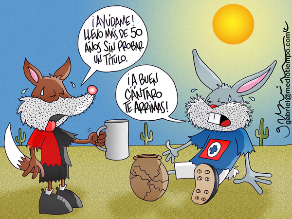 El Zorro le pide ayuda al Conejo ya que lleva más de 50 años de no probar un...