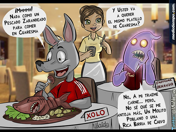 En el menú