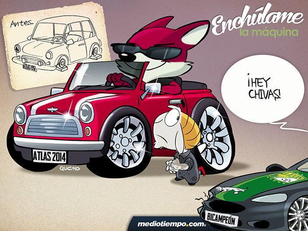 Enchúlame la máquina