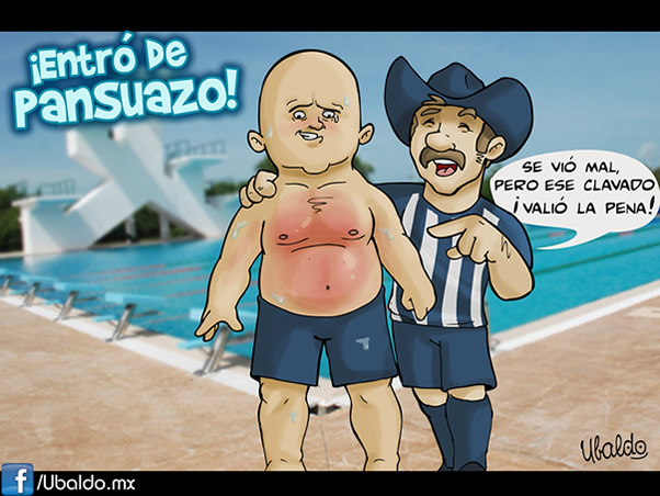 ¡Entró de PanSuazo!