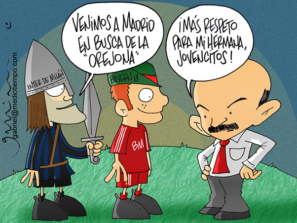 ¡Esa Orejona no!