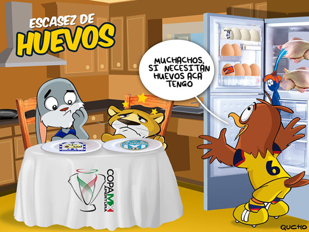 Escasez de huevos