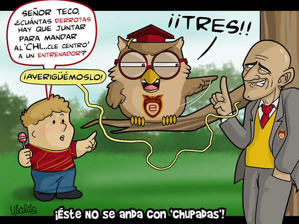 Este no se anda con chupadas