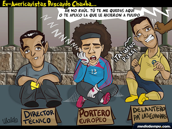 Ex americanistas buscan trabajo