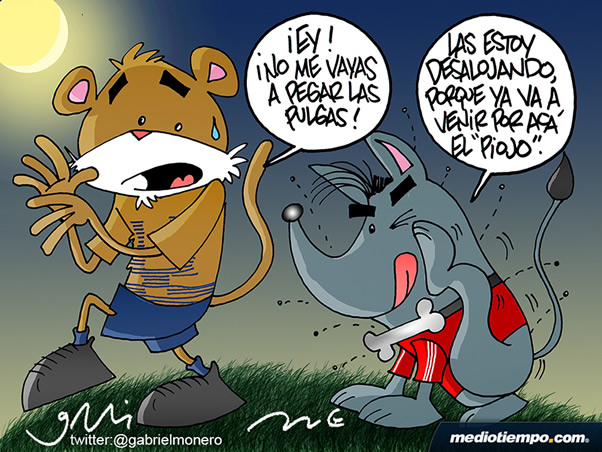 ¡Fuera pulgas!