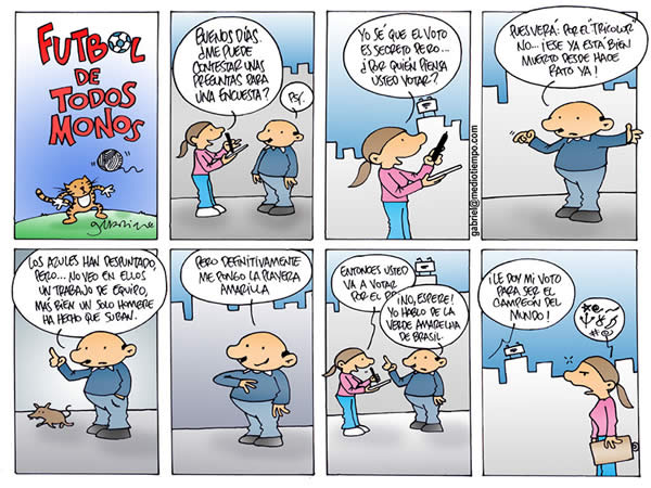 futbol de todos monos. encuesta del voto. futbol de todos monos. encuesta...