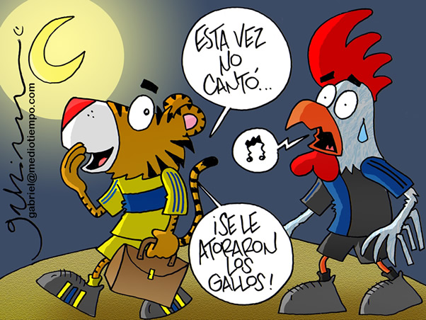 Gallitos atorados