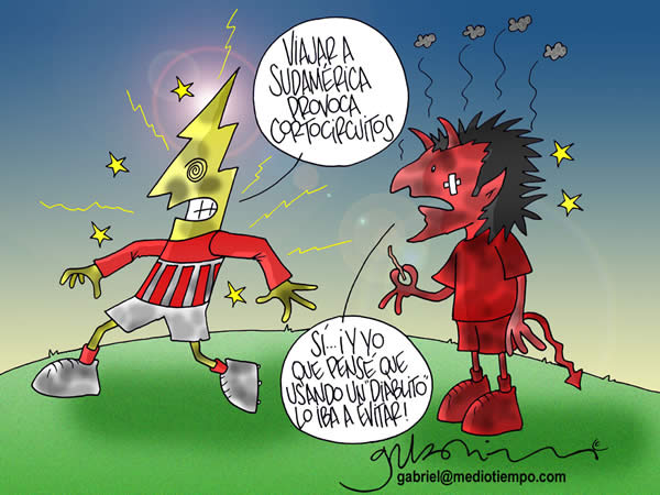 Luego de ganar en la Copa Libertadores, Rayos y Diablos perdieron en la...
