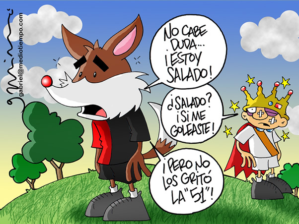 Goleada a puerta cerrada