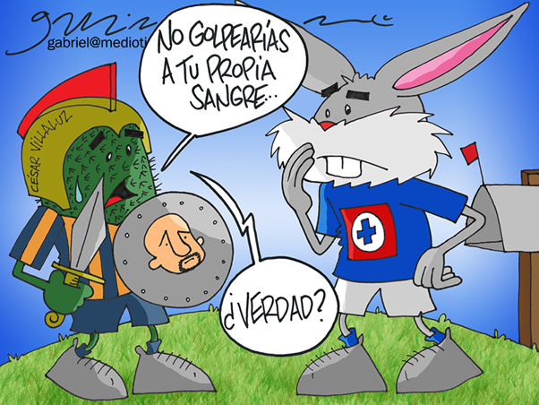 Golpear a tu propia sangre