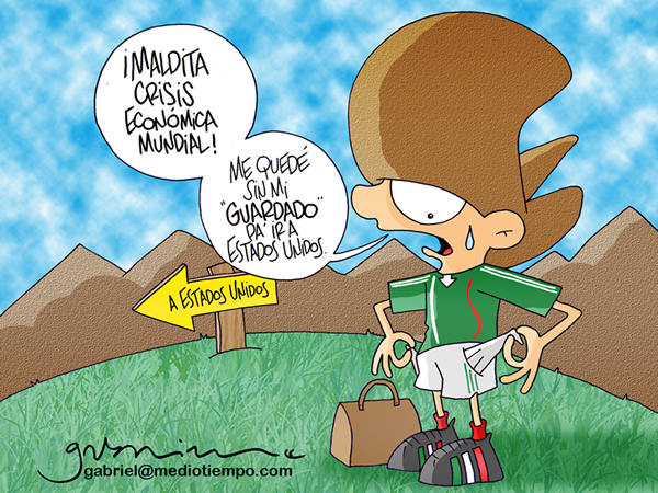 Guardado lastimado para la Selección Mexicana. 2009 Guardado lastimado para...