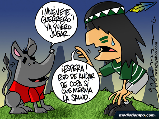 Guerrero agotado