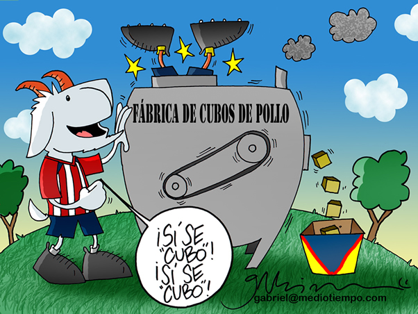 Haciendo cubitos