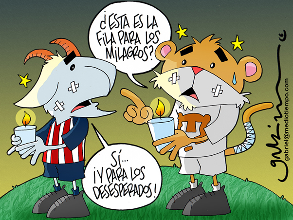 Haciendo fila