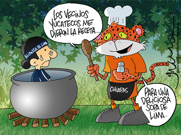 Haciendo la sopa