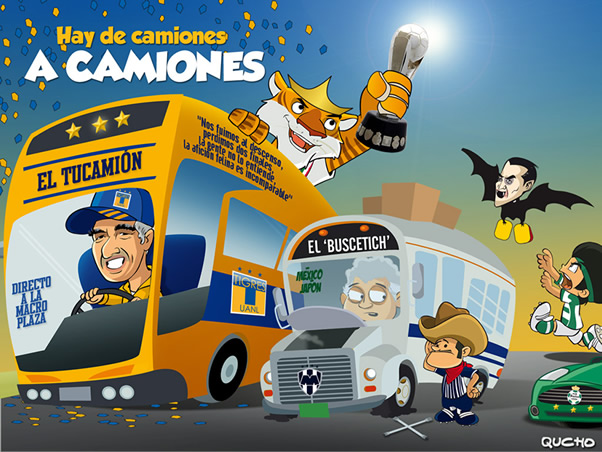 Hay de camiones a camiones