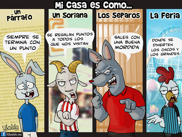 Hay de casas a casas