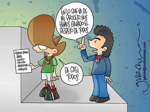 Hugo dice: en lo que va del proceso nos hemos ganado el respeto de todos. Un...