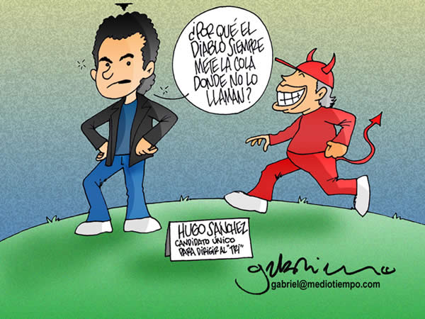 hugo sanchez y americo gallego son candidatos a dirigir al tri. hugo: porque...