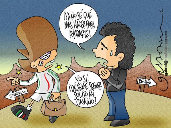 Hugo Sánchez le dice al seleccionado que no sabe qué hacer para ayudarle, y...