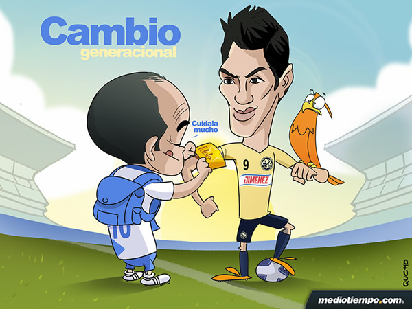 Ídolos azulcremas