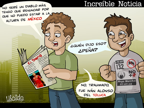Increíble noticia