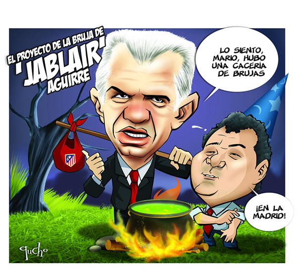 Jablair Aguirre, Javier Aguirre, el Vasco, Mario Carrillo, Atlético Madrdi,...
