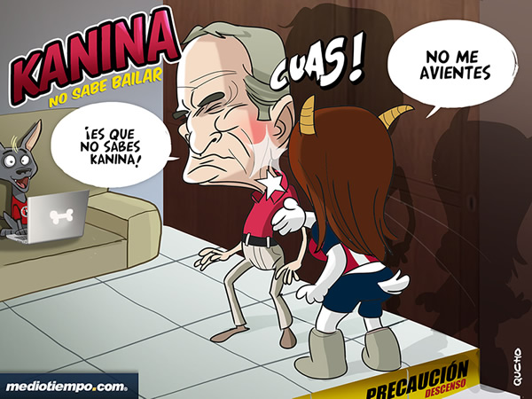 Kanina no sabe bailar
