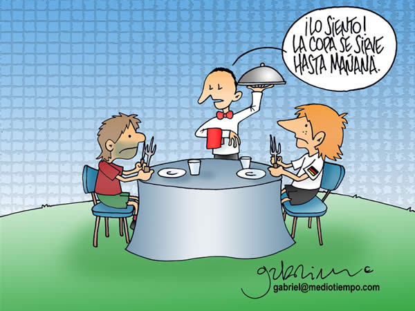 La copa se sirve mañana La copa se sirve mañana