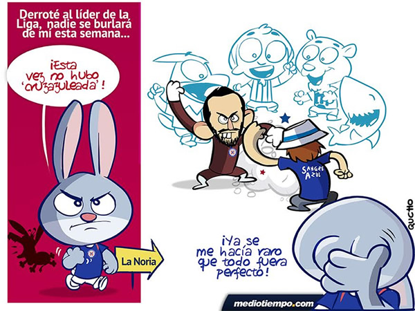 La cruzazuleada de la semana