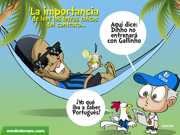 La culpa no es de 'Dinho'