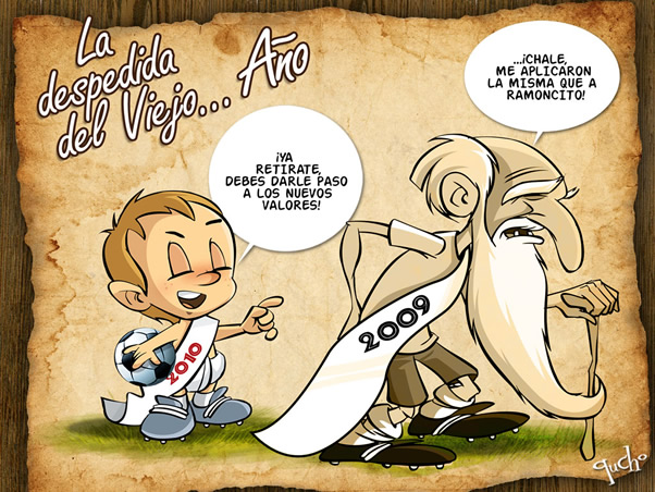 La despedida del viejo año