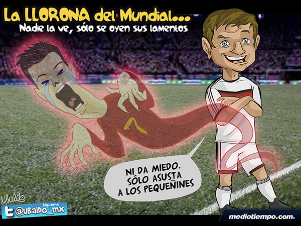 La leyenda de la llorona en el Mundial después de tremenda g