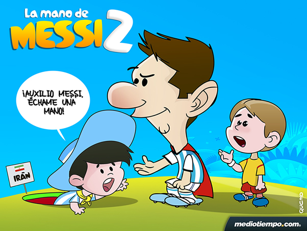 La mano de Messi 2