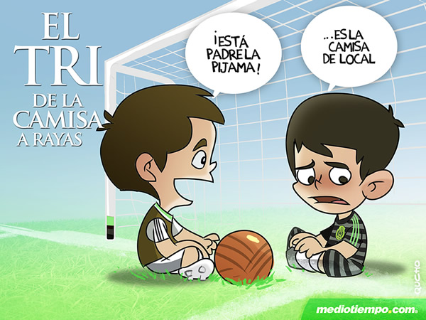La nueva camisa del Tri