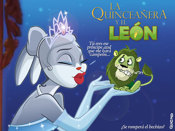 La quinceañera y el León