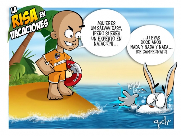 La risa en vacaciones