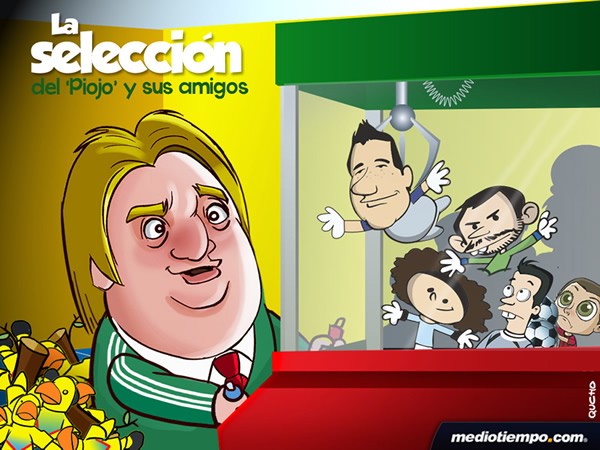 La selección del 'Piojo'