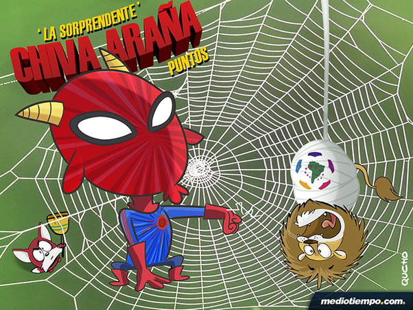 La sorprendente Chiva-Araña