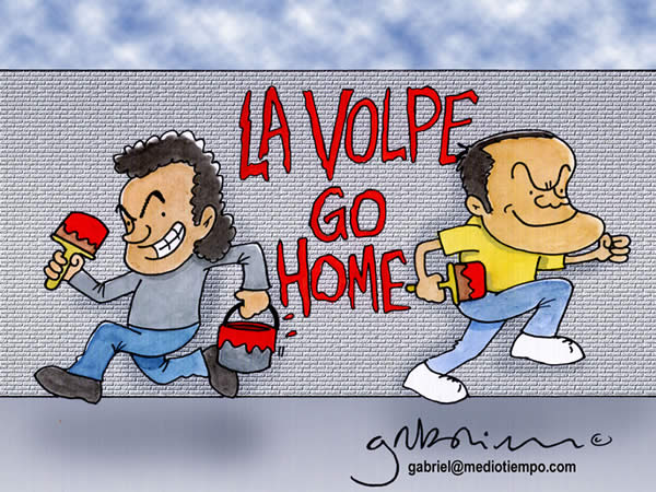 la volpe go home: cuau y hugo. la volpe go home: cuau y hugo.