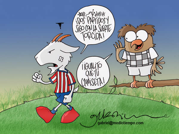 Las Chivas dicen: dos partidos y sigo con la suerte torcida! El Tecolote...